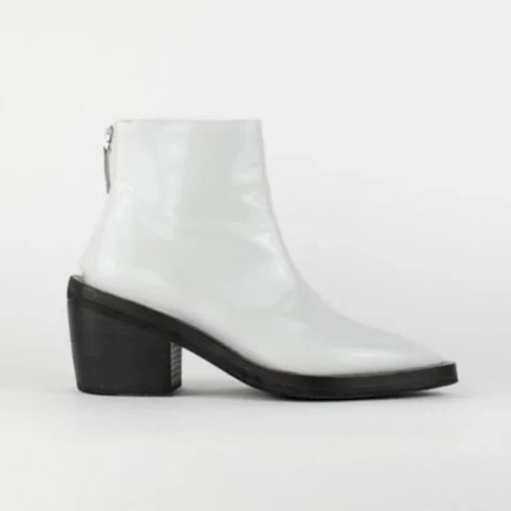Marsèll Contrast Block Heel Ankle Boots